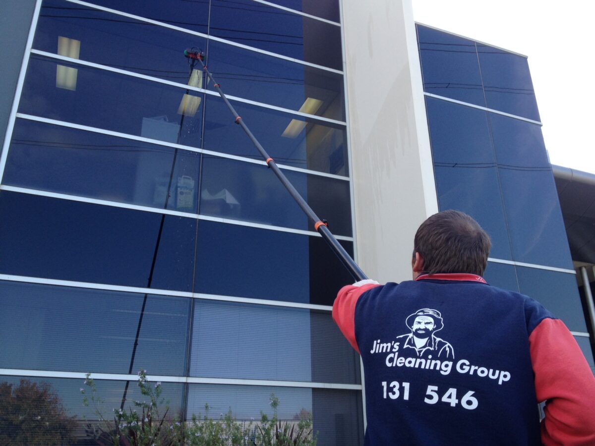 water fed window cleaning pole