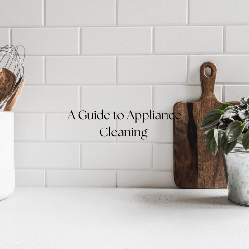 A Guide To Sparkling Appliances